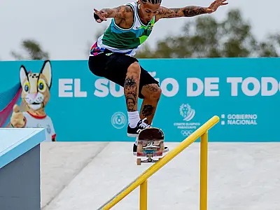 Skate brasileiro estreia em 1º dia de Jogos Sul-Americanos de Assunção