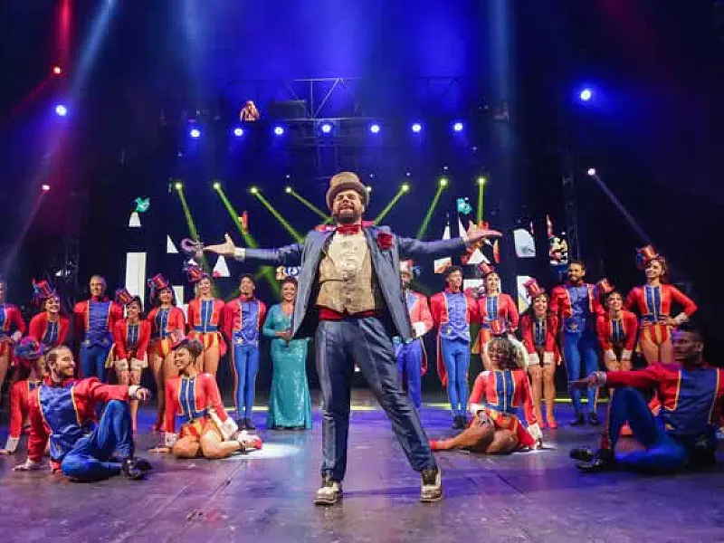 Reder Circus estreia Abracadabra com Dedé Santana e Diego Hypólito em São Vicente dia 3 de janeiro