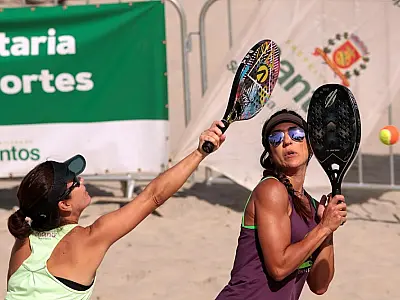 Campeonato Santista de Beach Tennis agita praia do Boqueirão neste sábado