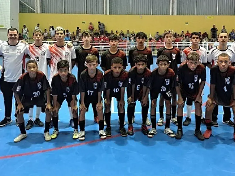 Futsal masculino sub-14 do Time PG vence a segunda no Campeonato Metropolitano