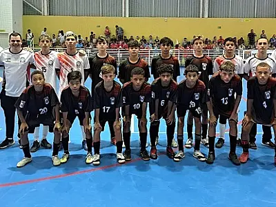 Futsal masculino sub-14 do Time PG vence a segunda no Campeonato Metropolitano