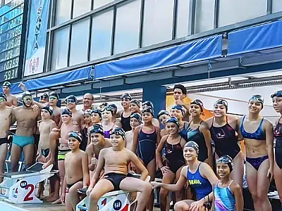 Natação de PG mostra que a base vem forte com show de medalhas no Torneio Regional