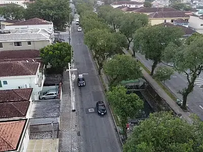 Pavimentação altera trânsito em bairros de Santos