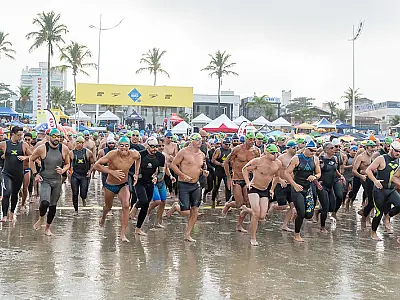 2ª etapa do Circuito Mares reúne público de 8 mil pessoas em Guarujá