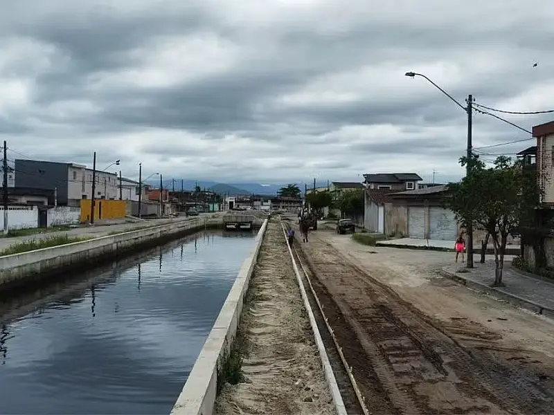 São Vicente envia pedido de desassoreamento de rios e canais ao Estado