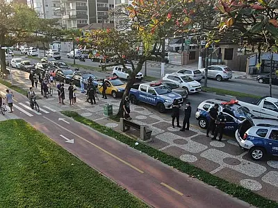 Inaugurada há 20 anos, ciclovia de Santos é partilhada por bicicletas e patinetes