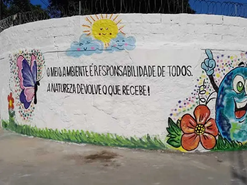 Ações de zeladoria e arte urbana em Santos substituem cenários de descarte irregular