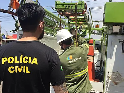 Mais de 40 mil pessoas são prejudicadas pelo furto de cabos de energia na Baixada Santista