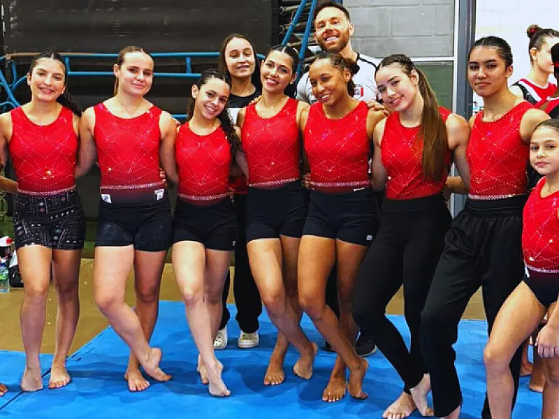 Ginástica Artística termina em terceiro lugar no geral na 1ª Etapa da  Liga Metropolitana