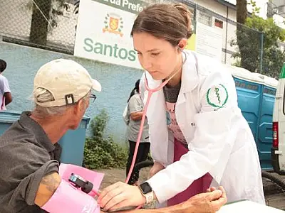 Feira de Saúde oferece serviços gratuitos em Santos neste sábado, dia 7