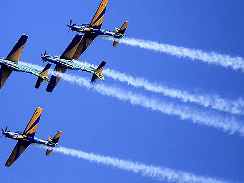 Esquadrilha da Fumaça fará demonstração acrobática em Itanhaém no dia 21
