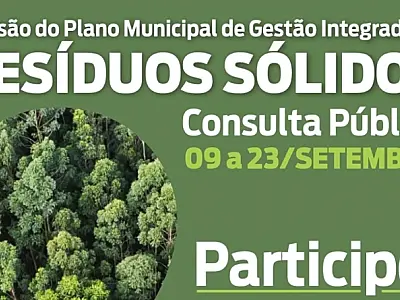 Cubatão abre consulta pública sobre revisão do Plano de Resíduos Sólidos nesta terça (9)