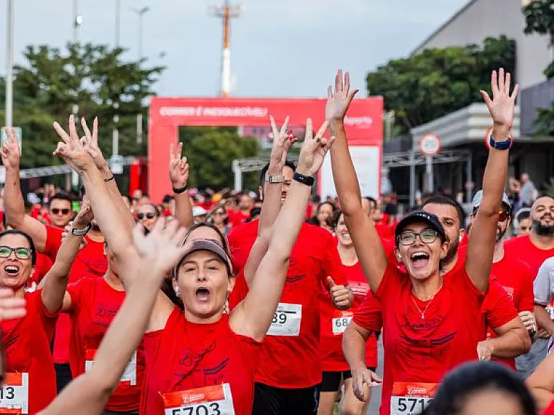 Aquário de Santos recebe etapa da corrida Santander Track&Field; Run Series