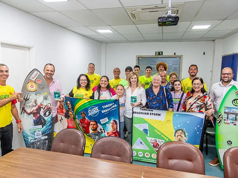 Em Mongaguá, Prefeitura e Ong Esporte Vida retomam parceria e escola de surfe será reaberta