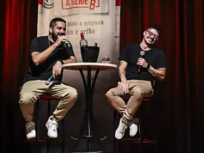 Márcio Donato e Dihh Lopes retornam a Guarujá com o stand up "Série B"