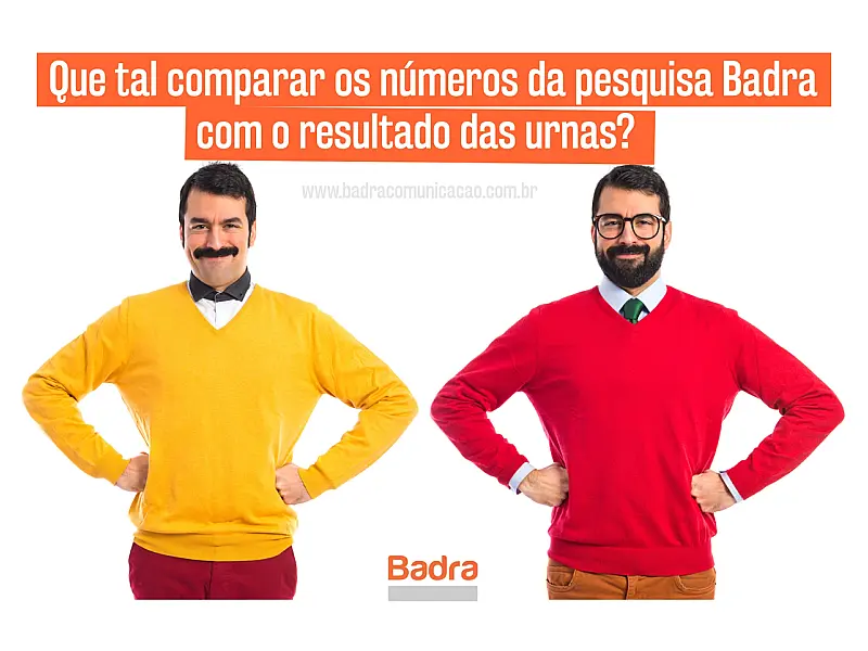 Instituto Badra de pesquisas faz provocação ao eleitor