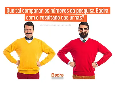 Instituto Badra de pesquisas faz provocação ao eleitor