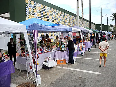 Feira de Artesanato Itinerante acontece neste sábado no Forte, em Praia Grande