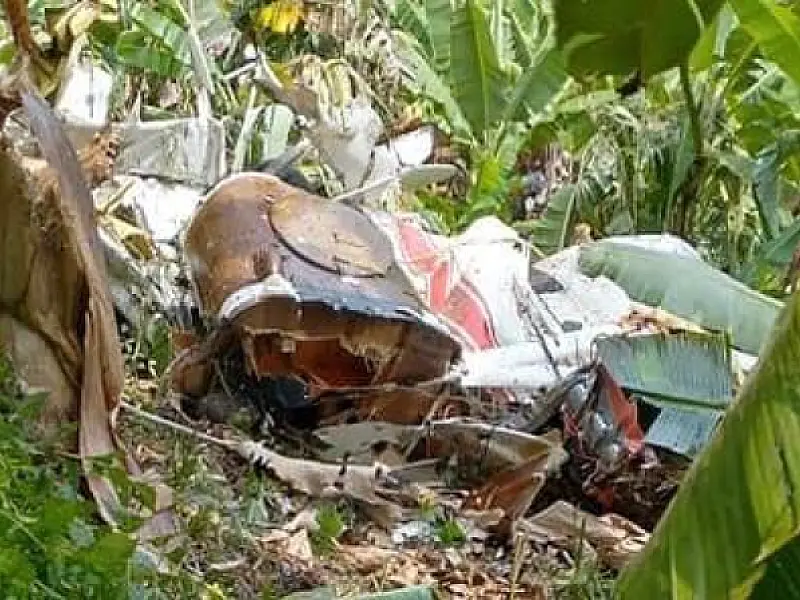 Avião agrícola cai na zona rural de Registro e piloto morre
