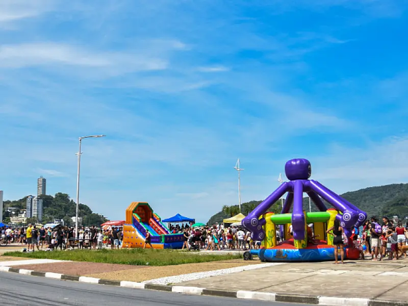 Rua da FelizCidade reúne atividades gratuitas na Orla do Gonzaguinha neste domingo (26)