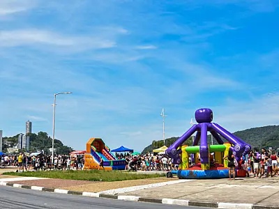 Rua da FelizCidade reúne atividades gratuitas na Orla do Gonzaguinha neste domingo (26)