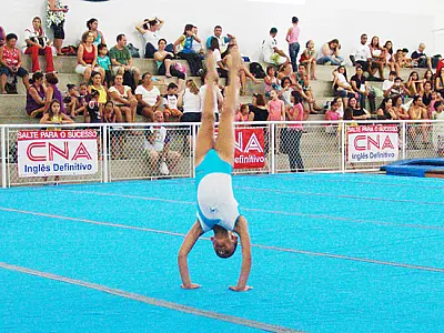 Ginástica Artística masculina do Time PG é campeã da 1ª Etapa do Troféu Destaque