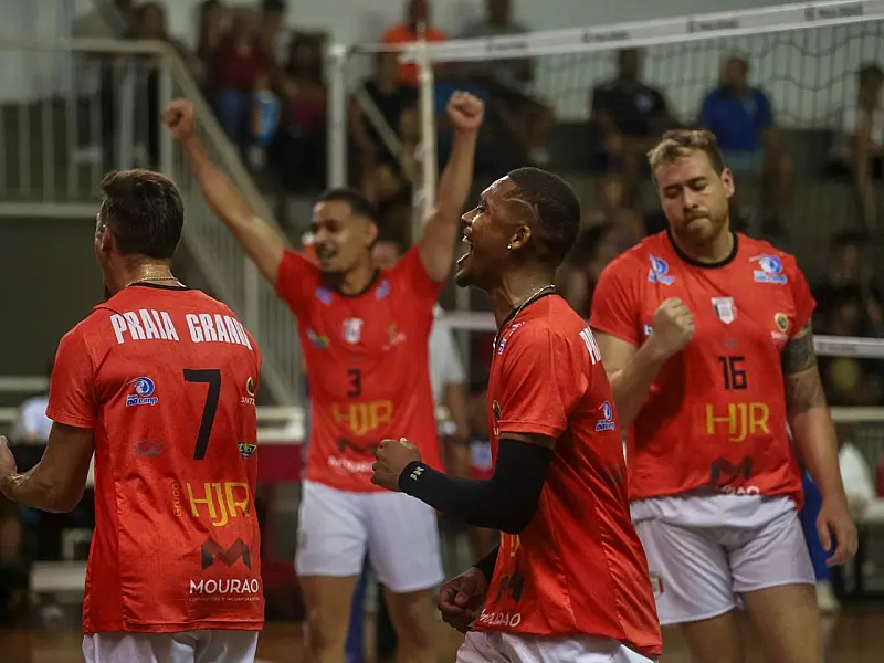 Time PG de vôlei se impõe fora de casa e vence a segunda seguida na Supelriga B