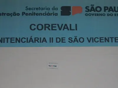 Polícia penal encontra chip de telefonia móvel em pertences de visitante de preso