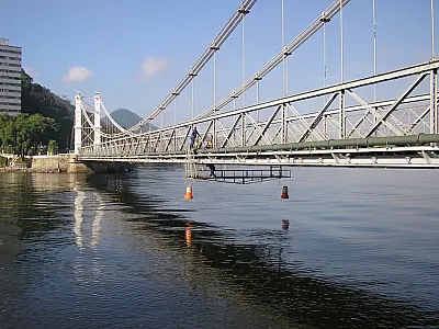 Reforma da Ponte Pênsil, em São Vicente, entra na parte final nesta quinta