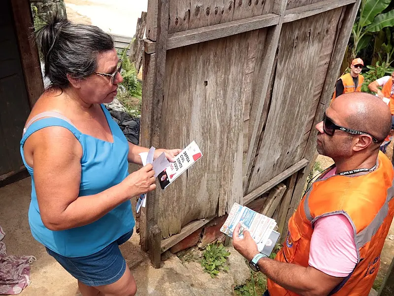 Defesa Civil vai realizar simulado de acionamento de sirene em morro de Santos