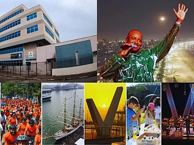 Santos comemora 479 anos com inaugurações, atividades esportivas, culturais e muita diversão