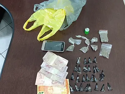 Polícia Civil prende em flagrante casal suspeito de tráfico e localiza depósito de drogas