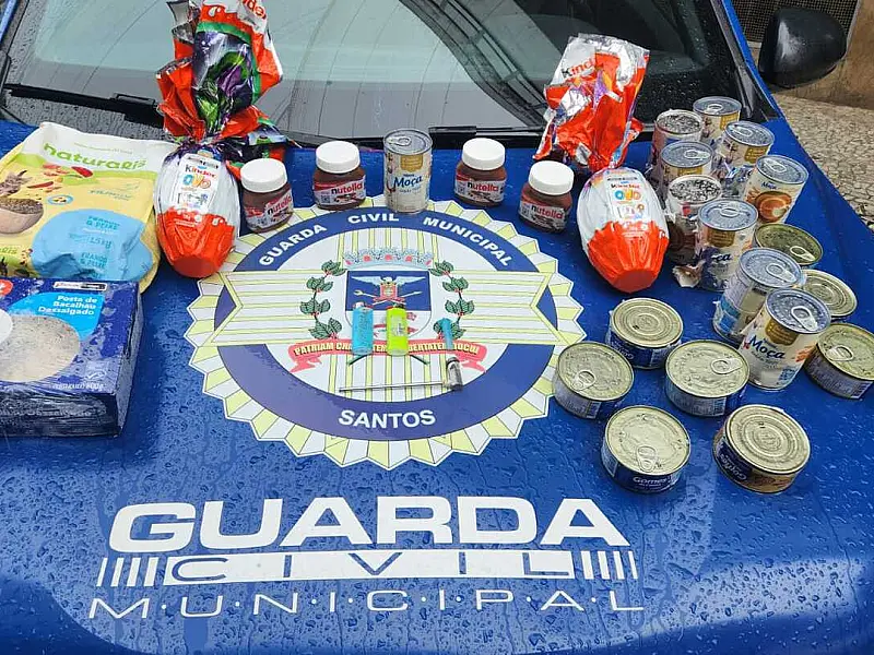 Guarda Municipal prende em flagrante mulher que usava dinheiro falso em comércios de Santos