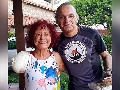 Roseana Murray pede ajuda para maratonista que a salvou