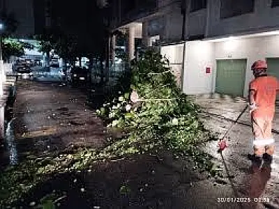 Em estado de atenção, Município registra 108 mm de chuva em 24 horas