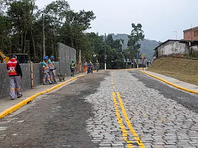 Avenida Perimetral da Vila Fabril tem sua inauguração na cidade de Cubatão