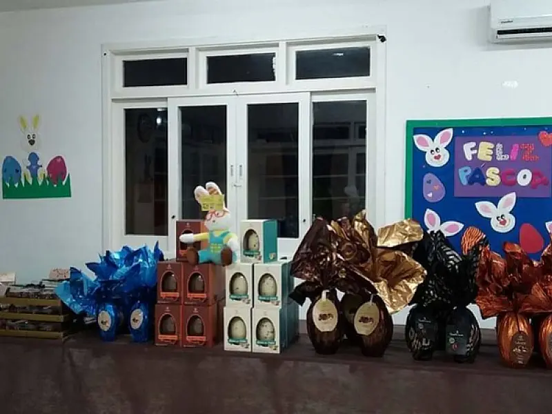 CRPI realiza bazar e campanha de arrecadação de chocolate para a Páscoa