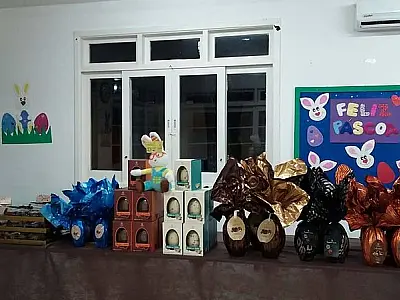 CRPI realiza bazar e campanha de arrecadação de chocolate para a Páscoa