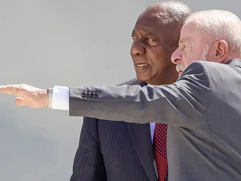 Lula recebe presidente da África do Sul para visita de Estado