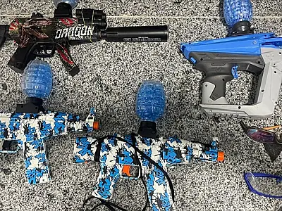 PM de SP alerta para o perigo de usar 'armas' que disparam bolas de gel