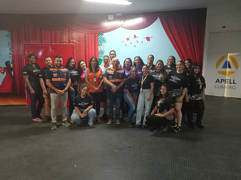 Defesa Civil de Cubatão iniciou a capacitação de voluntários para atuação em emergências