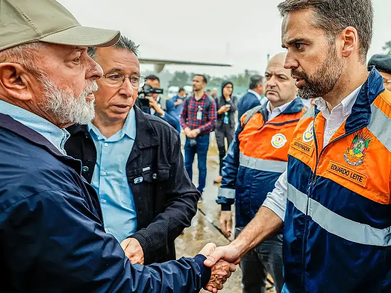 Lula garante recursos para o Rio Grande do Sul, atingido por temporais
