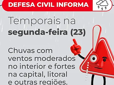 Defesa Civil alerta para temporais e frio intenso e Governo de São Paulo