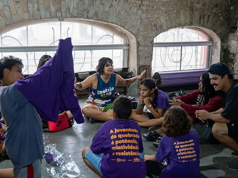 Iniciativa cria espaços de convivência para adolescentes e fortalece a rede de proteção em Santos