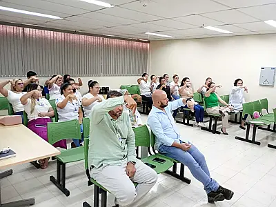 Hospital Municipal de Cubatão promove Curso de Libras aos funcionários