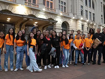 Unipar leva alunos do projeto Cubatão Sinfonia para intercâmbio musical na Sala São Paulo