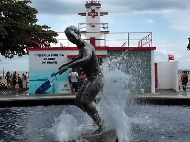 Escola Pública de Surf se transforma em patrimônio cultural de Santos