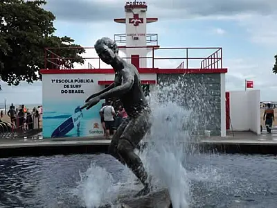 Escola Pública de Surf se transforma em patrimônio cultural de Santos