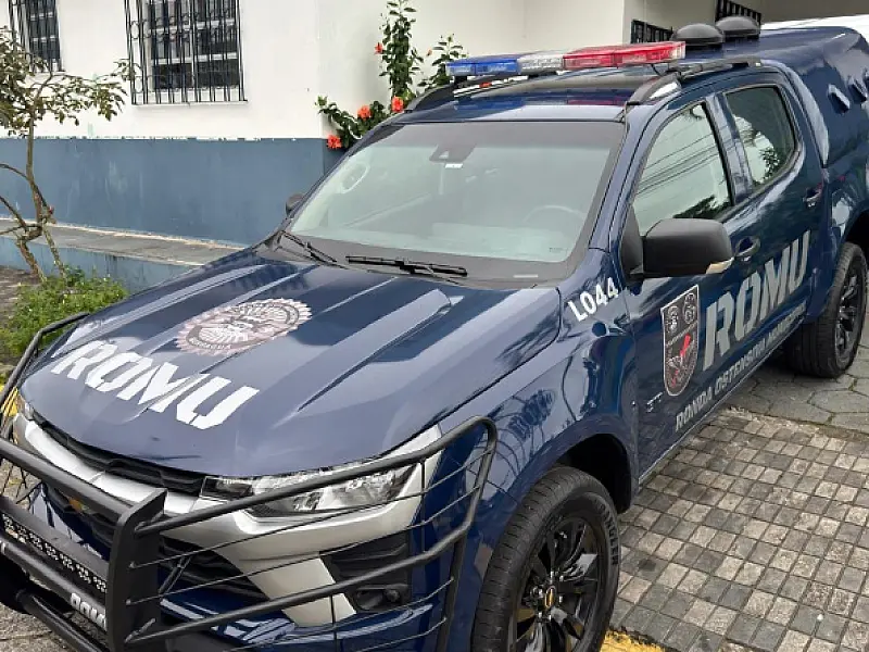 ROMU de Mongaguá age rapidamente e prende homem por descumprimento de medida protetiva