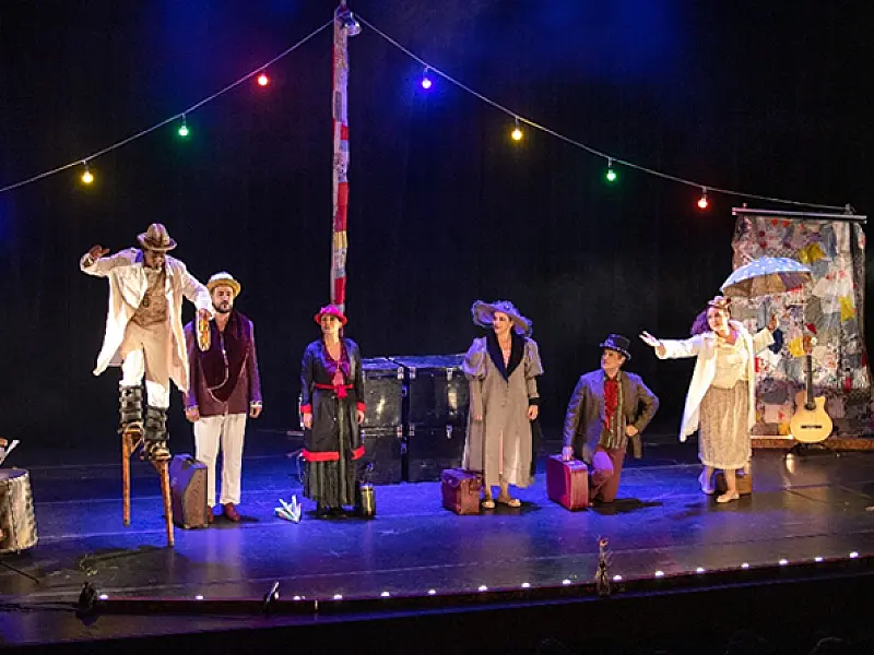 Cênica participa do Festival Estudantil Mongaguá com musical 'Sabiás do Sertão